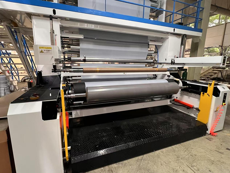 five layer blown film machine